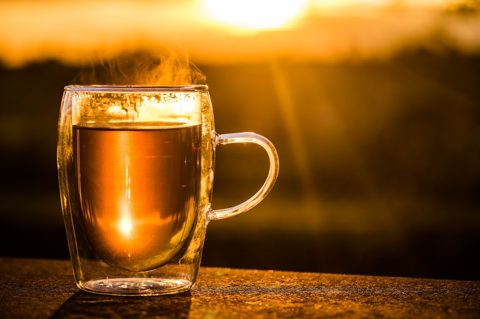 A cup of green tea can solve many problems!