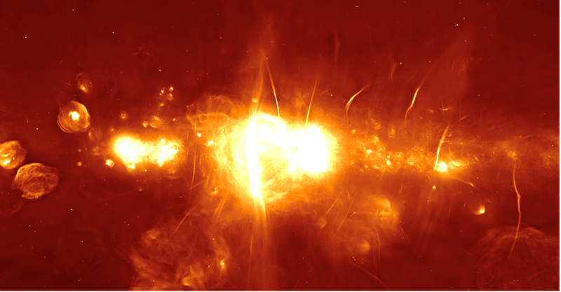 Our Galaxy is shooting out bullets of cold gas