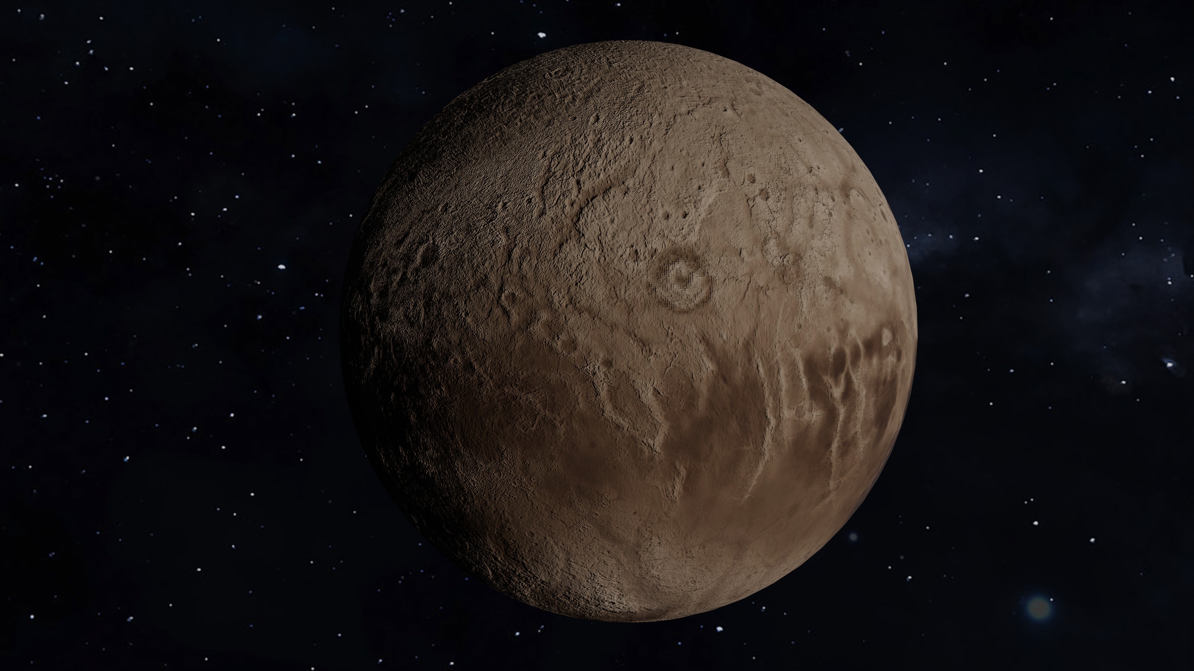 Pluto orbits in elegant arrangement with the giant planets