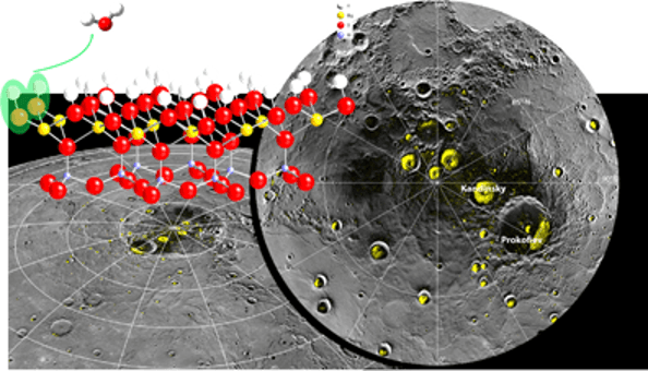 Ice production on the hottest planet in our solar system
